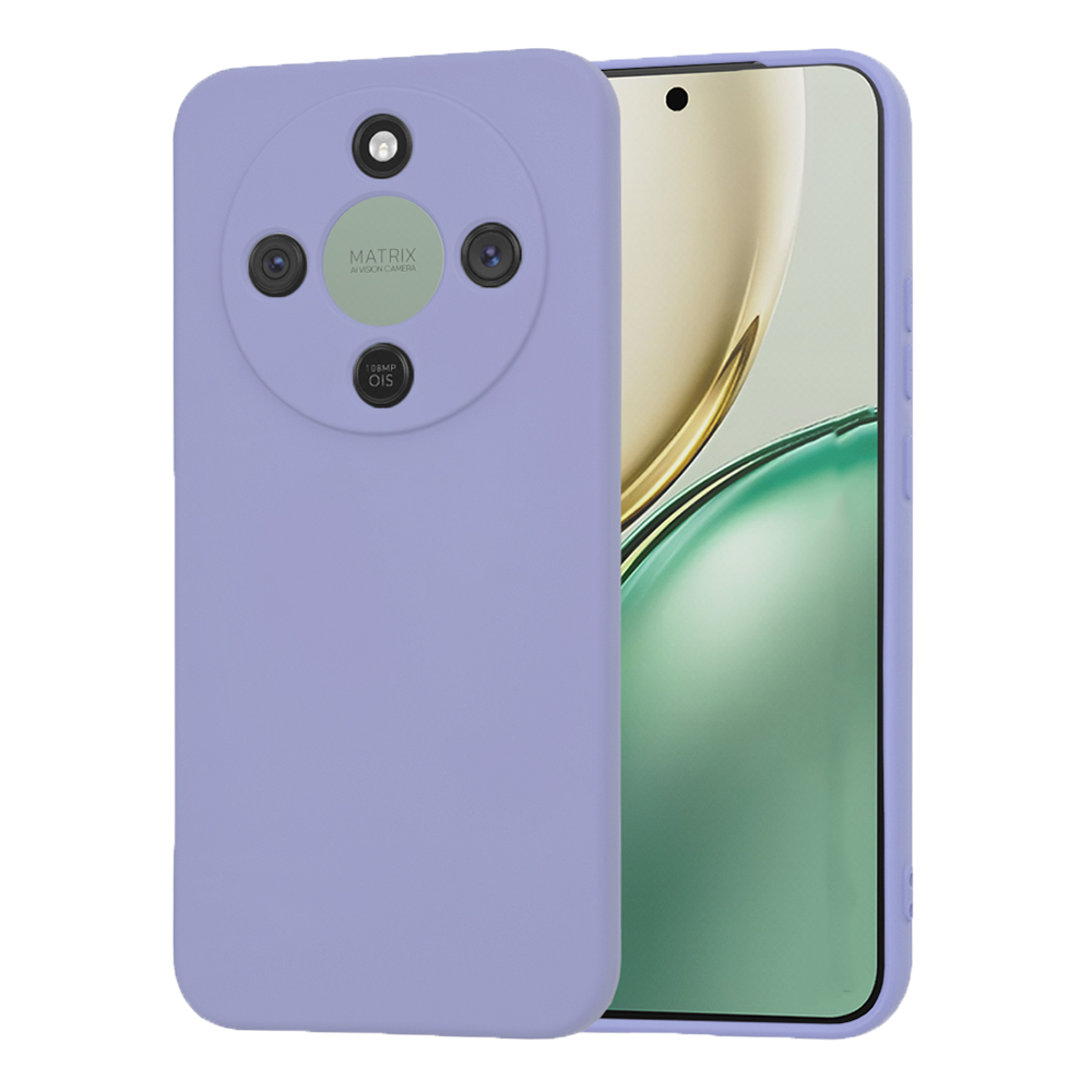 Калъф Techsuit SoftFlex за Honor Magic8 Lite, светло лилав