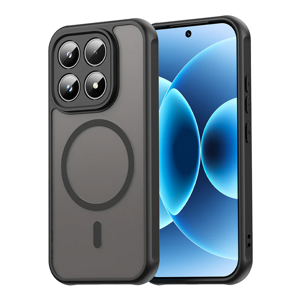 Удароустойчив калъф Techsuit HaloFrost II MagSF за Xiaomi 17, черен