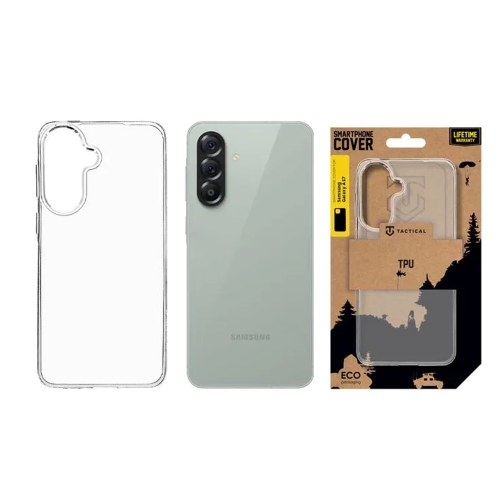 Силиконов калъф Tactical TPU Cover за Samsung Galaxy A57, прозрачен