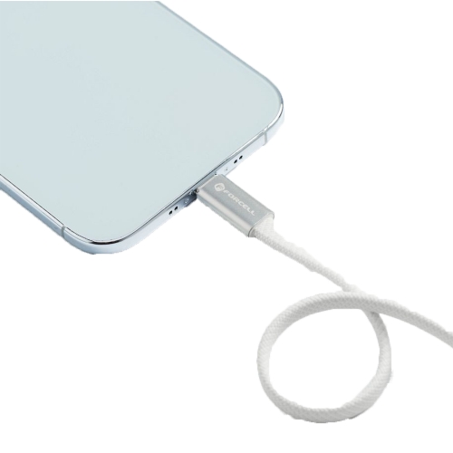 Кабел Forcell F-Energy, Type- C to Type- C, QC4.0 PD ,5A ,240W , 1,2 m ,CBN1, бял