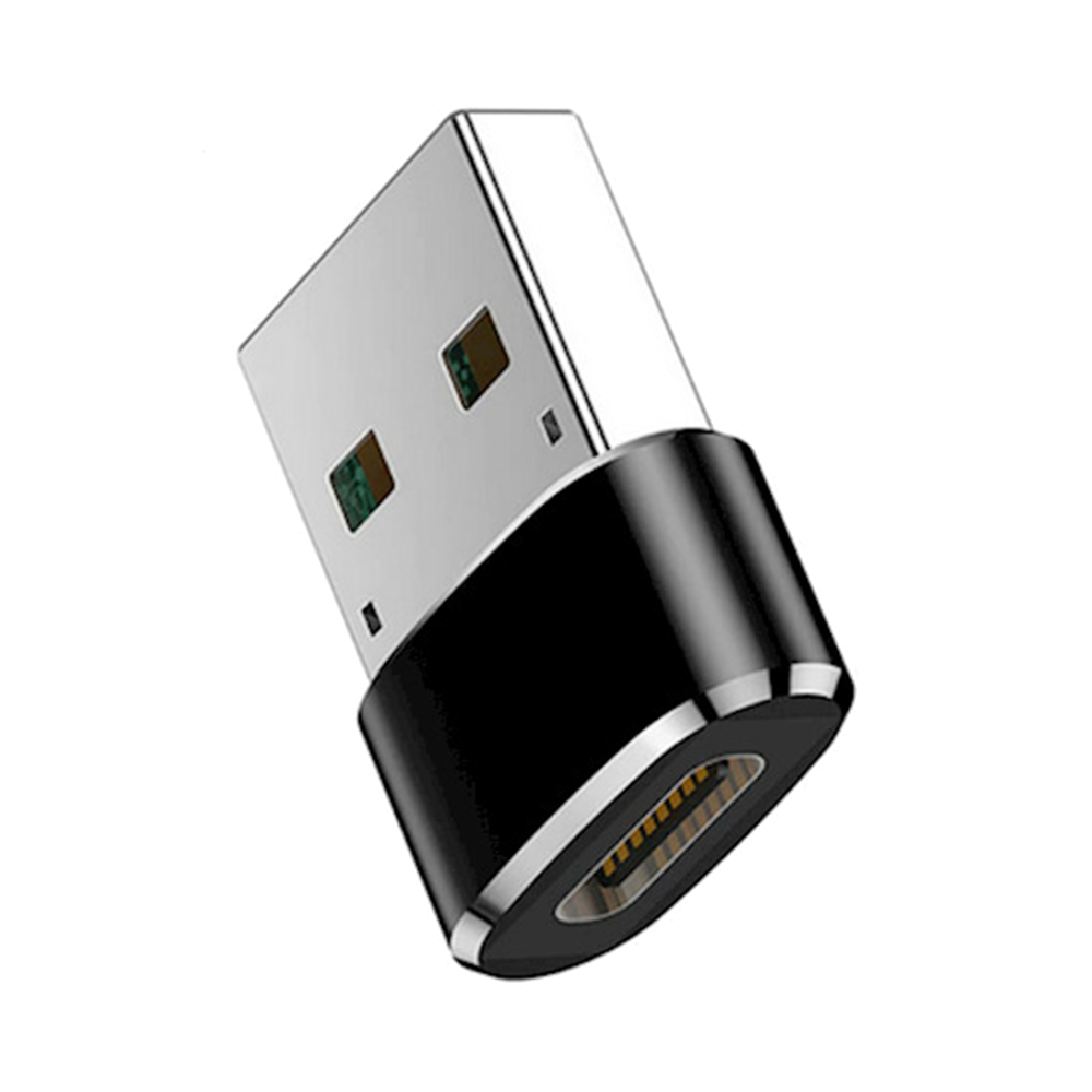 Преходник USB-C към USB-A,черен