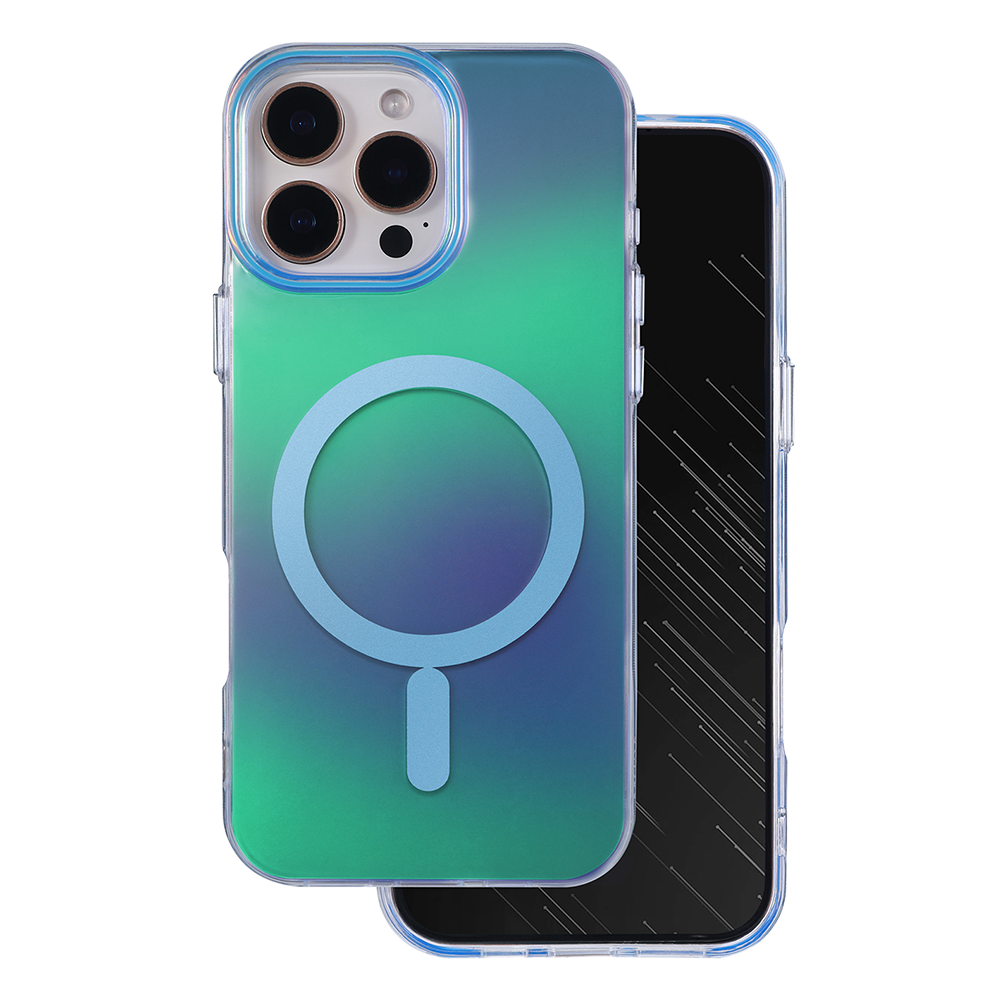 Калъф Aurora за iPhone 16 Pro, син