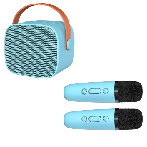 Преносима колонка Blavec Bluetooth WS-07 Karaoke Party ,5W, 2 microfone, син