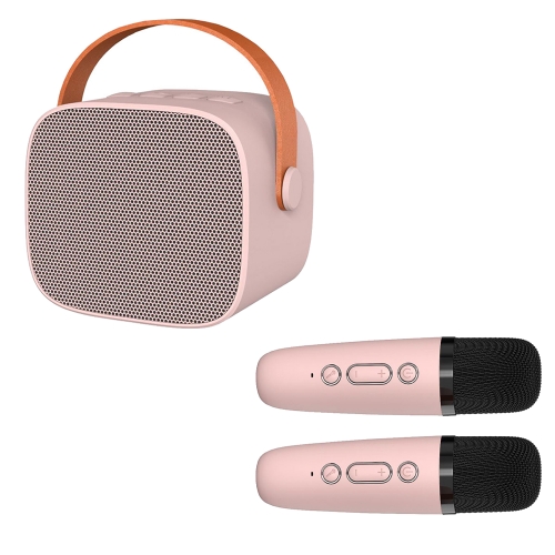 Преносима колонка Blavec Bluetooth WS-07 Karaoke Party ,5W, 2 microfone, розов