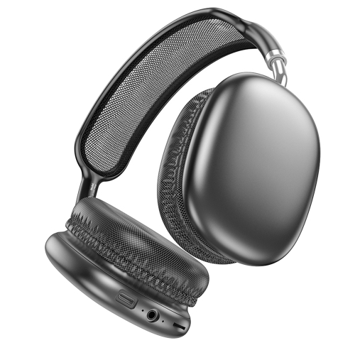 Слушалки с микрофон Borofone Headphones BO22 Plus Elegant, bluetooth, тъмно сив