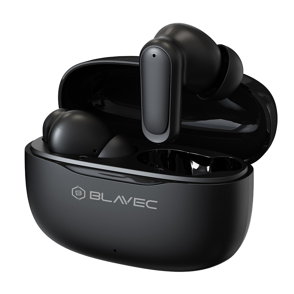 Слушалки Blavec TWS Bluetooth BW-08 Speak AI (BW08SA-B), черен