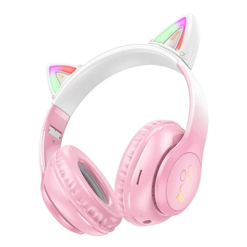 Безжични слушалки Catear Hoco W42 Bluetooth, розов