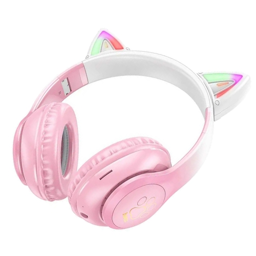 Безжични слушалки Catear Hoco W42 Bluetooth, розов