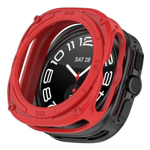 Силиконов протектор за Samsung Galaxy Watch Ultra 47mm, червен