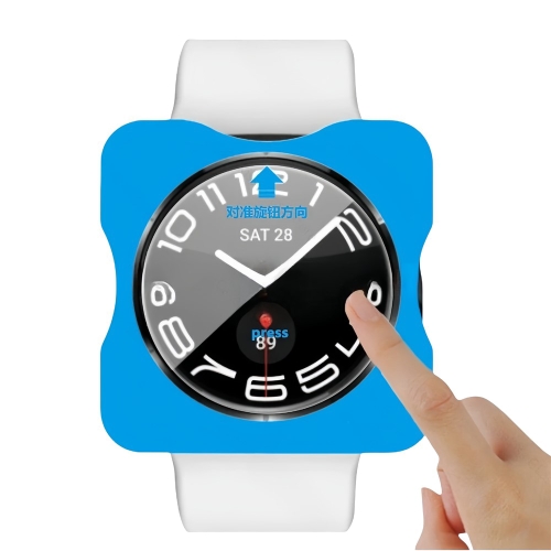 Стъклен Протектор HD за Samsung Galaxy Watch Ultra 47mm (Installation Frame), прозрачен