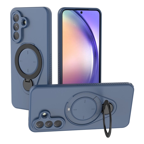 Удароустойчив калъф Rotating Kickstand за Samsung Galaxy A57 5G, син