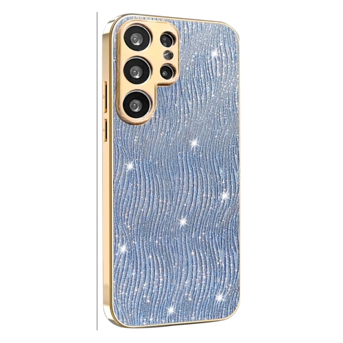 Калъф Ripple Texture за Samsung Galaxy S26 Ultra, син