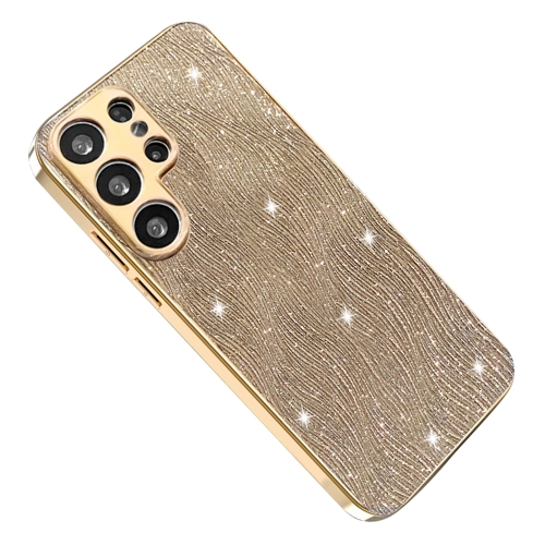 Калъф Ripple Texture за Samsung Galaxy S26 Ultra, златен