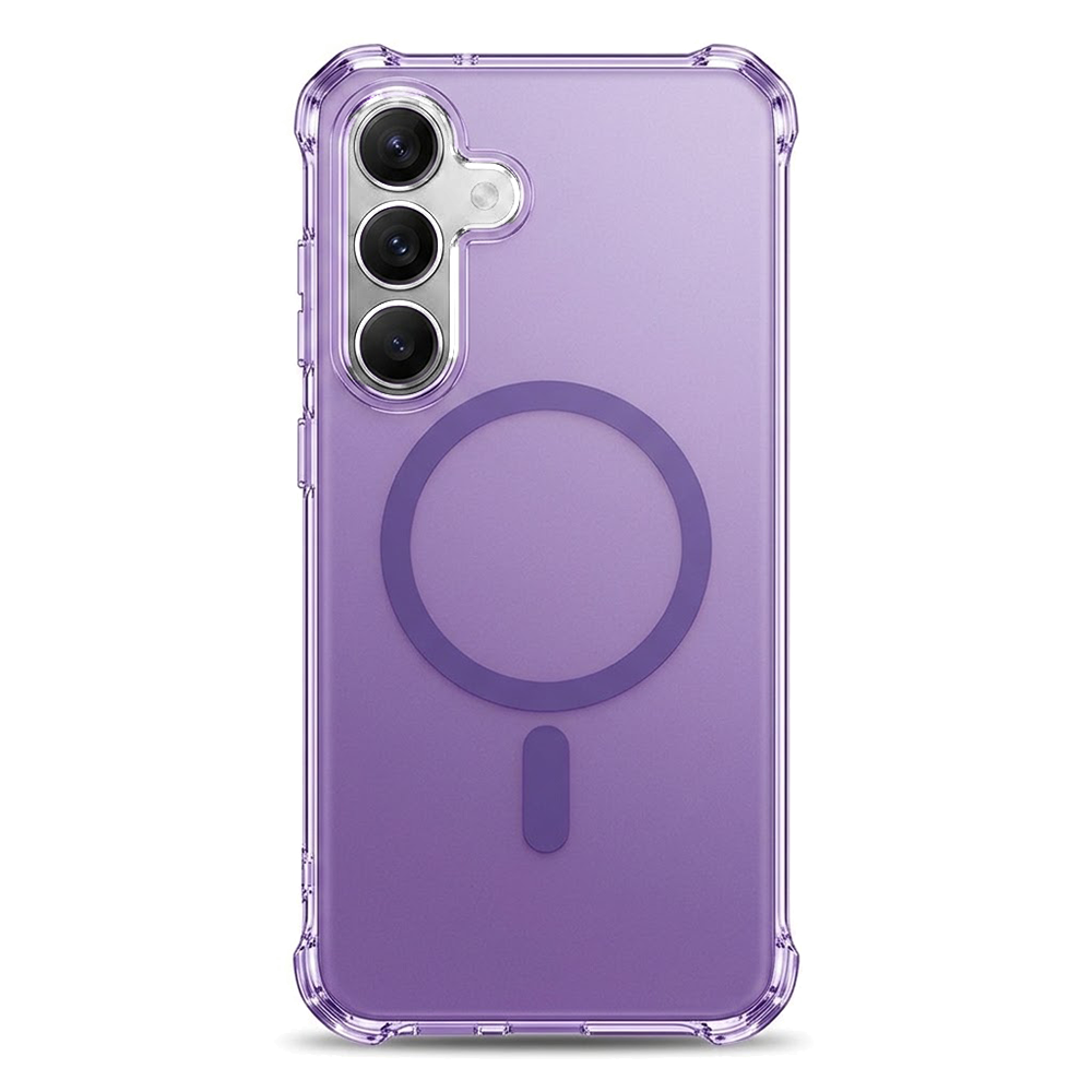 Калъф Wavy Magnetic за Samsung Galaxy S26, лилав