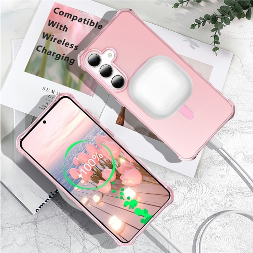 Калъф Wavy Magnetic за Samsung Galaxy S26, розов