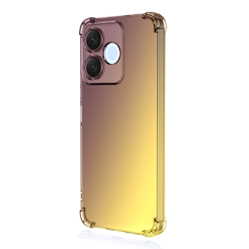 Калъф Anti-Dropt Color за Honor 600 Lite 5G, лилав-златен