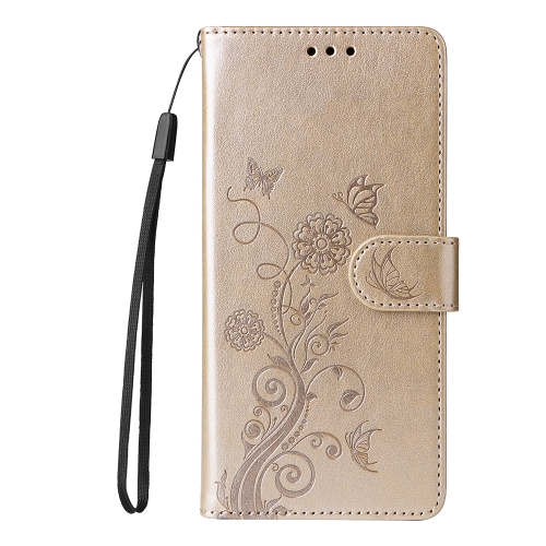 Калъф тефтер Leather Wallet Stand за Honor 600 Lite 5G, златен