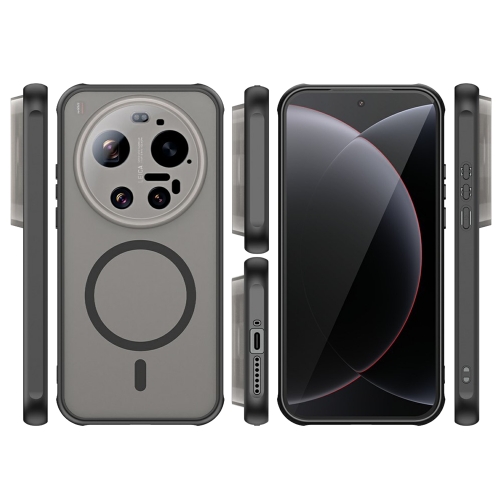 Удароустойчив калъф Matte PC + TPU Anti-Drop за Xiaomi 17 Ultra 5G, черен