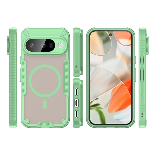 Калъф Magnetic Case TPU + PC за Google Pixel 10, зелен