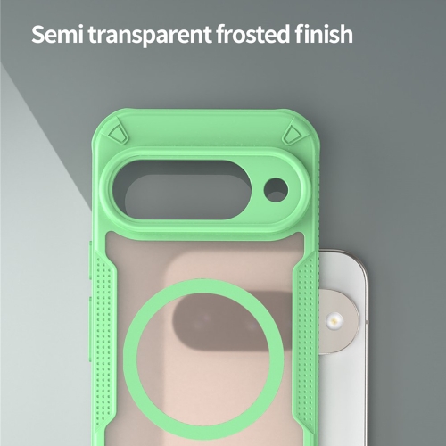 Калъф Magnetic Case TPU + PC за Google Pixel 10, зелен