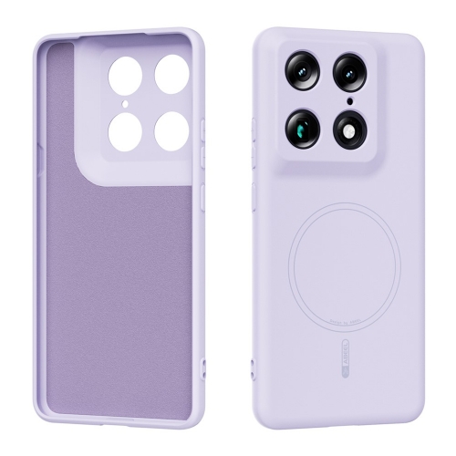 Силиконов Калъф ABEEL MagSF за Motorola Moto X70 Air Pro 5G/Signature 5G, лилав