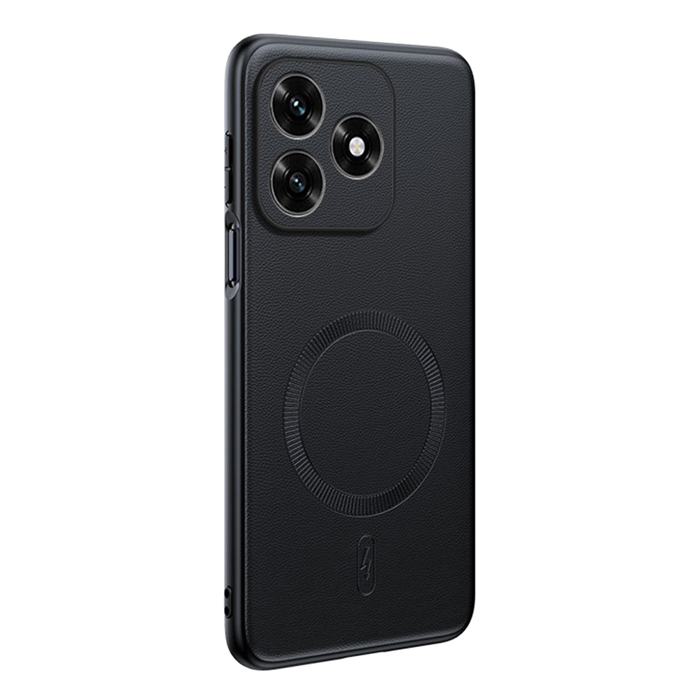 Калъф Magnetic Case Leather за Huawei Honor X5c 4G, черен