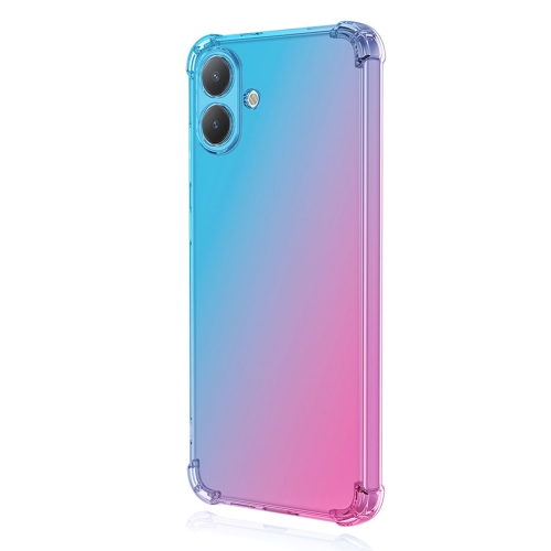Удароустойчив калъф Gradient Color Anti-Drop за Samsung Galaxy A07, син-розов