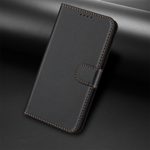 Калъф тефтер Wallet Stand Solid Color за Samsung Galaxy A07, черен