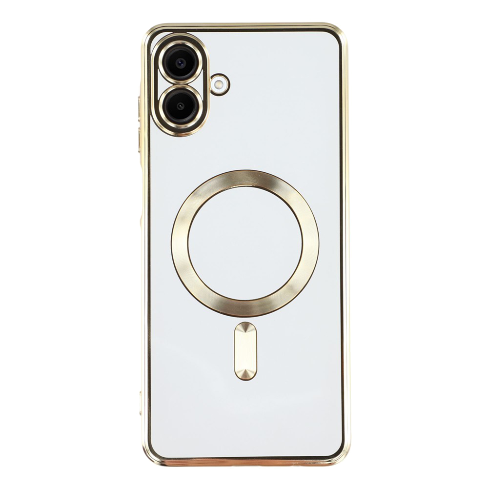 Силиконов каъф LUXURY MagSF за Samsung Galaxy A07, златен