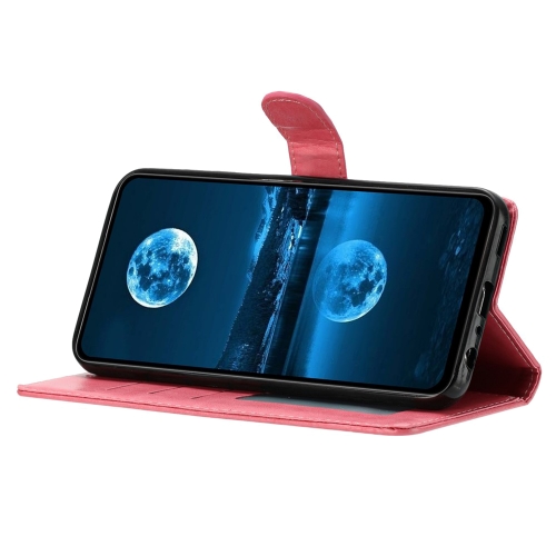 Калъф тефтер Wallet Stand Leather Handy Strap за Samsung Galaxy A27, розов