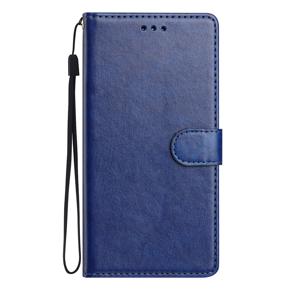 Калъф тефтер Wallet Stand Leather Handy Strap за Samsung Galaxy A27, син