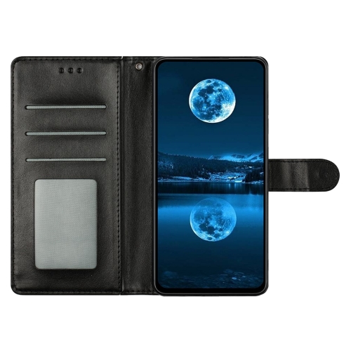 Калъф тефтер Wallet Stand Leather Handy Strap за Samsung Galaxy A27, черен