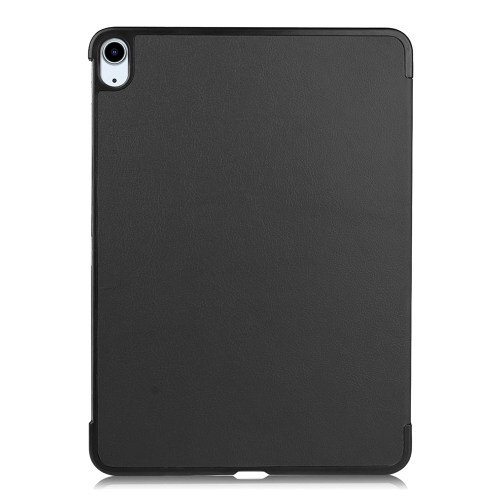 Калъф тефтер за таблет Auto Wake / Sleep Tri-Fold Stand Leather за iPad Air 13 (2026), черен