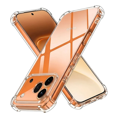 Силиконов калъф Techsuit Shockproof за Honor 600 pro, прозрачен