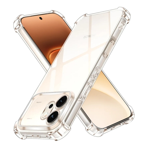 Силиконов калъф Techsuit Shockproof за Honor 600, Прозрачен
