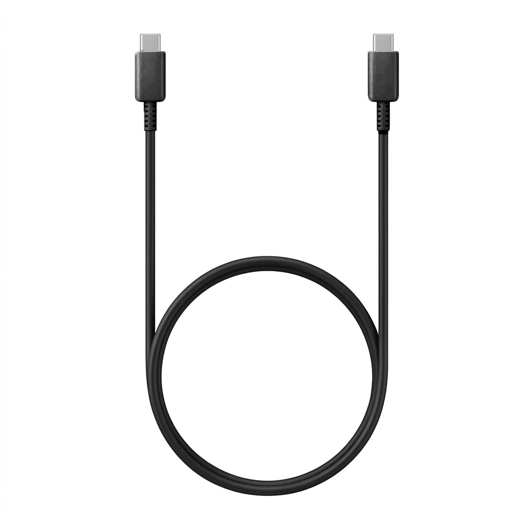 Кабел USB-C към USB-C, 45 W, 3М, черен
