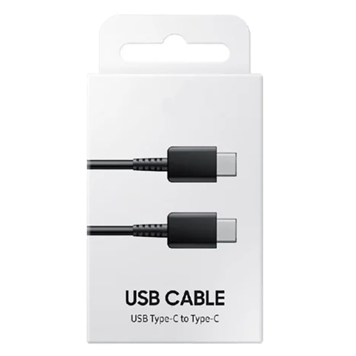 Кабел USB-C към USB-C, 45 W, 3М, черен