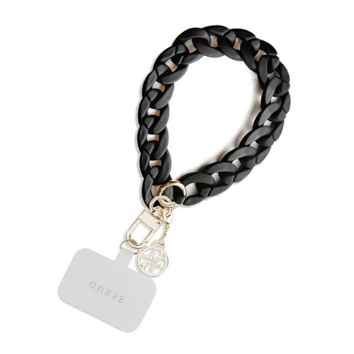 Универсална връзка за телефон Guess Wrist Strap 4G Charm, черна