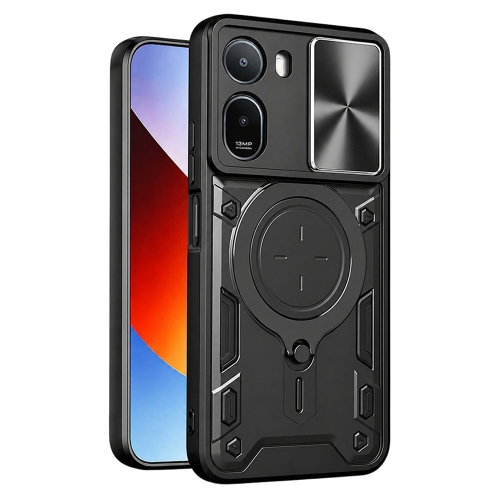 Удароустойчив калъф Techsuit CamGuard Pro за Xiaomi Redmi A7 Pro, черен