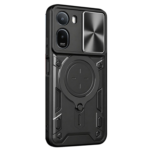 Удароустойчив калъф Techsuit CamGuard Pro за Xiaomi Redmi A7 Pro, черен