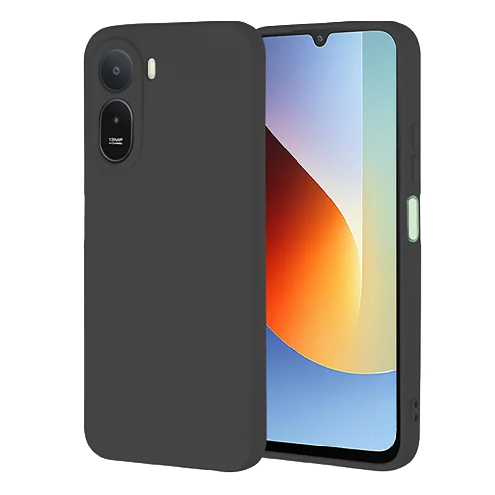 Силиконов калъф Techsuit SoftFlex за Xiaomi Redmi A7 Pro, черен