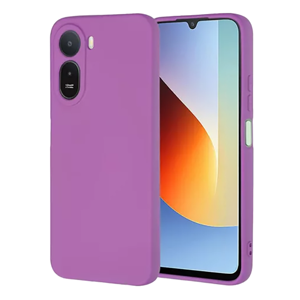 Силиконов калъф Techsuit SoftFlex за Xiaomi Redmi A7 Pro, лилав
