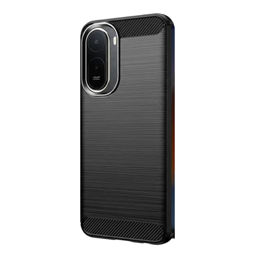Калъф Techsuit Carbon Silicone за Xiaomi Redmi A7 Pro 4G, черен