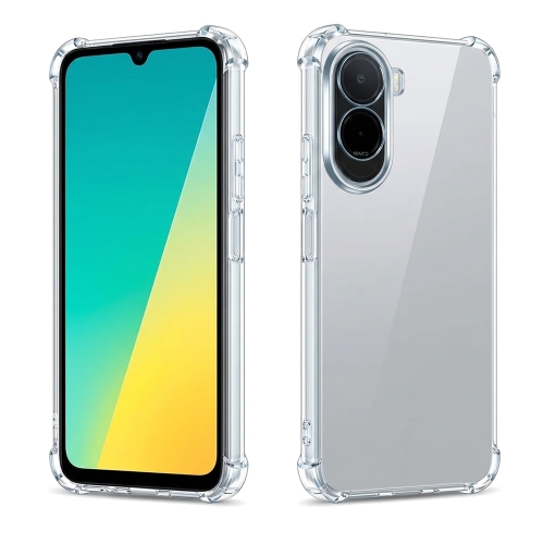 Силиконов калъф Techsuit Shockproof Clear Silicone за Xiaomi Redmi A7 Pro 4G, прозрачен