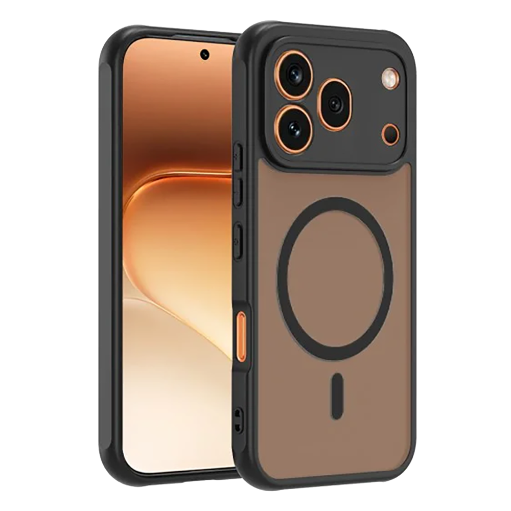 Удароустойчив калъф Techsuit HaloFrost II MagSF за Honor 600 Pro, черен