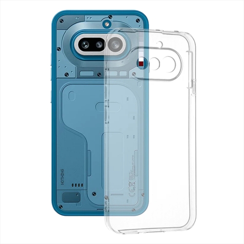 Силиконов калъф Techsuit Clear Silicone за Nothing Phone (4a), прозрачен