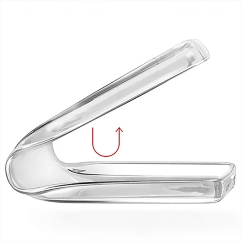 Силиконов калъф Techsuit Clear Silicone за Nothing Phone (4a), прозрачен