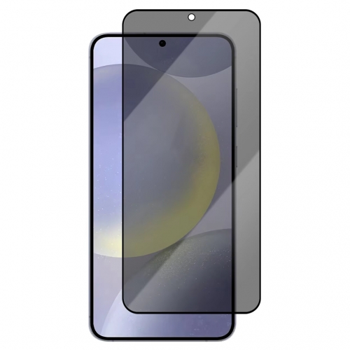 Стъклен протектор 5D Full Glue PRIVACY за Samsung Galaxy S24, черен