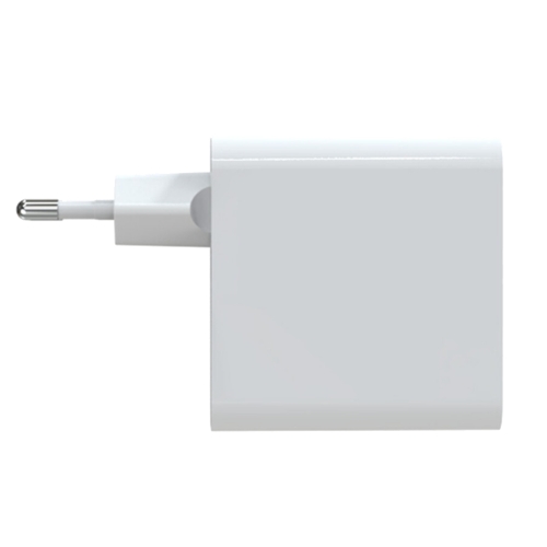 Зарядно 220V Prestico F29, 1xUSB-QCx2PD, 65W, GaN, бял