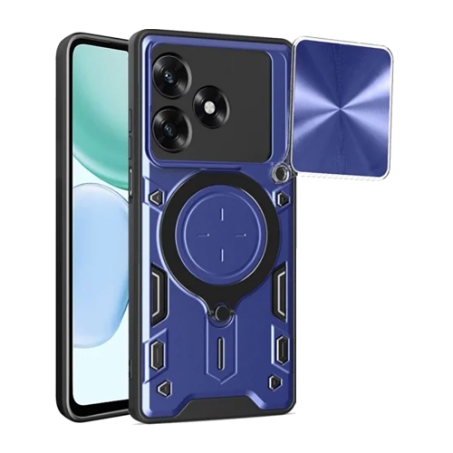 Удароустйчив калъф Techsuit CamGuard Pro за Honor X5c Plus, син